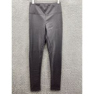 7‎ For All Mankind Womens Pants Gray Size Small Leggings Ankle Moto Faux Leather